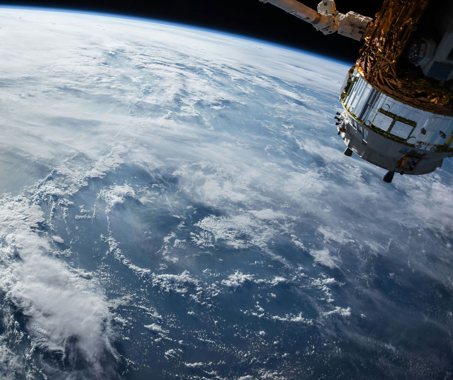 Veicolo spaziale in orbita intorno alla Terra
