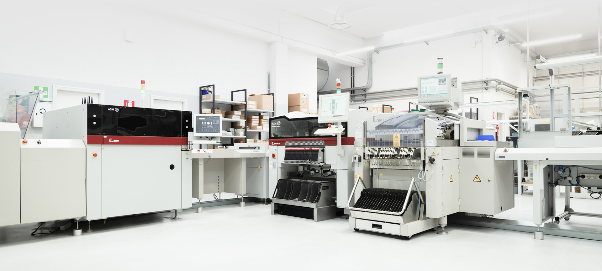 Linea di produzione elettronica RM Sistemi Elettronici